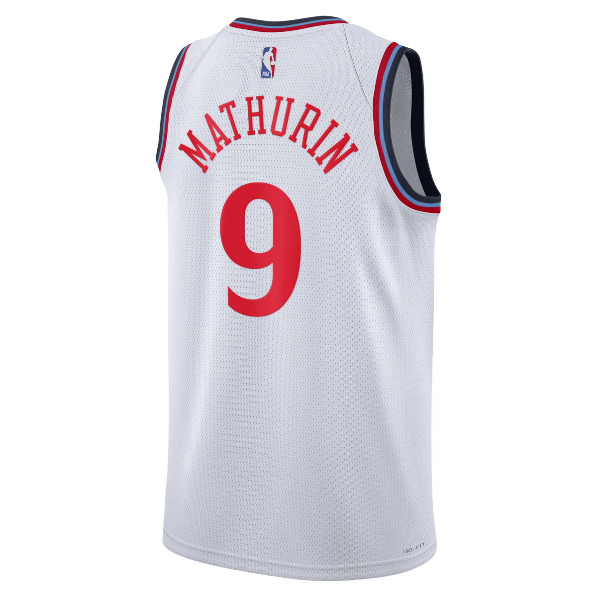 Los Angeles Clippers Nike Replica Association Edition Swingman Jersey - White - Bennedict Mathurin - Unisex product image 4,
