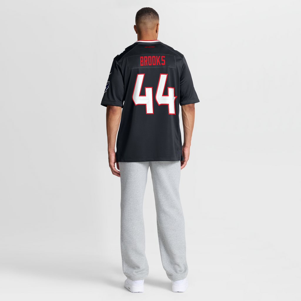 Houston Texans British Brooks Nike Navy Team Game Jersey product image 8, provided for visual reference and product detail