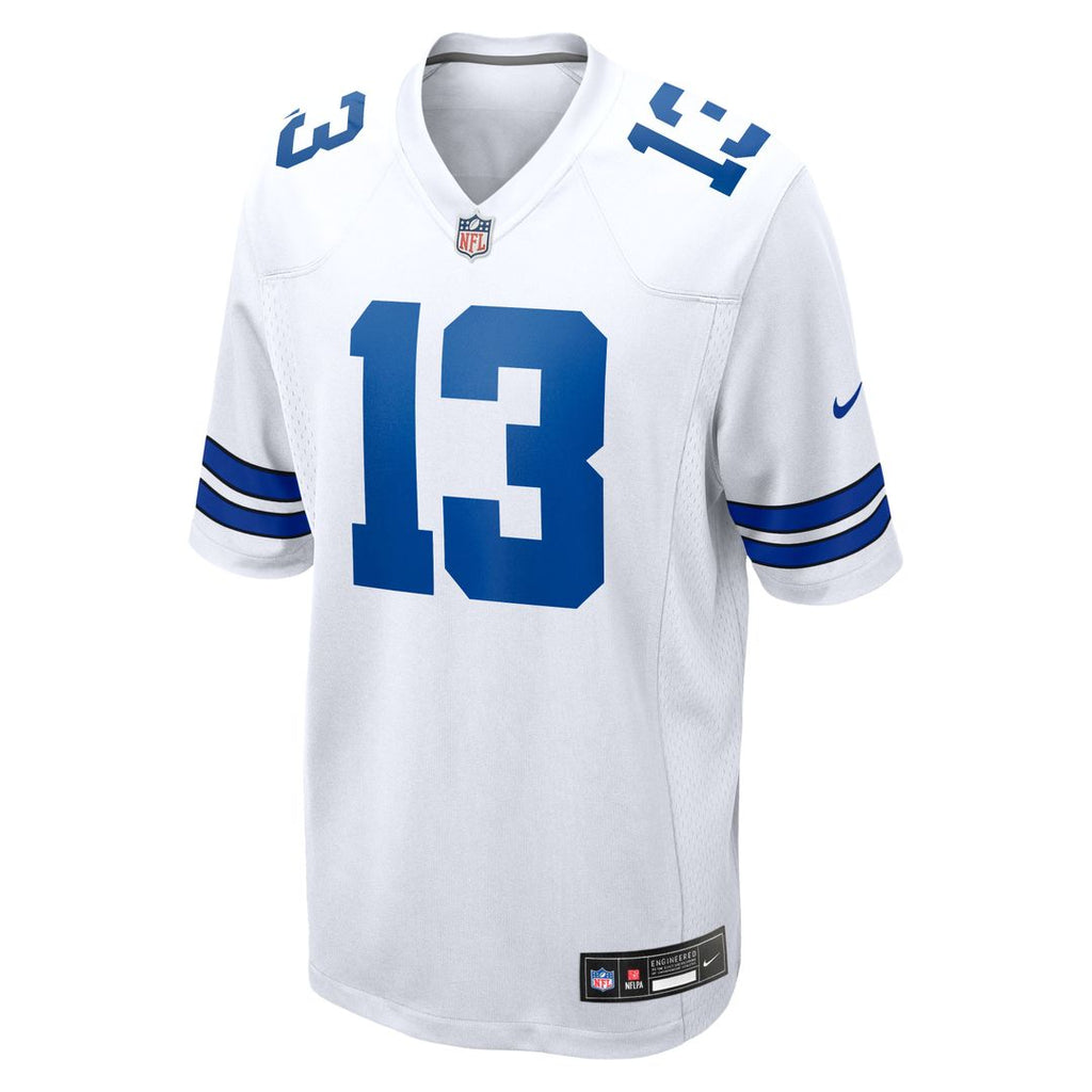 Dallas Cowboys Caleb Downs Nike White Game Jersey product image 5, provided for visual reference and product detail review