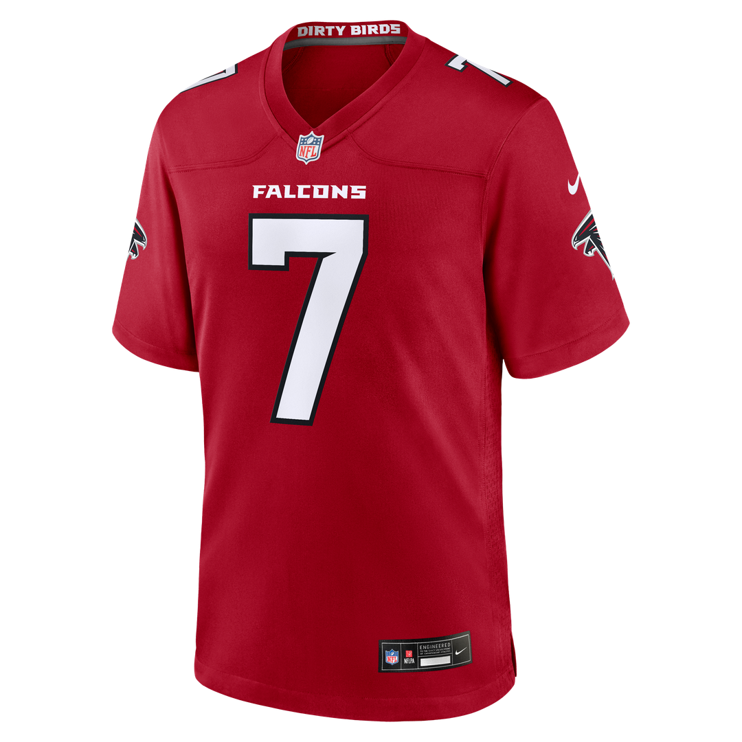 Atlanta Falcons Bijan Robinson Nike Red Game Jersey product image 19, provided for visual reference and product detail review