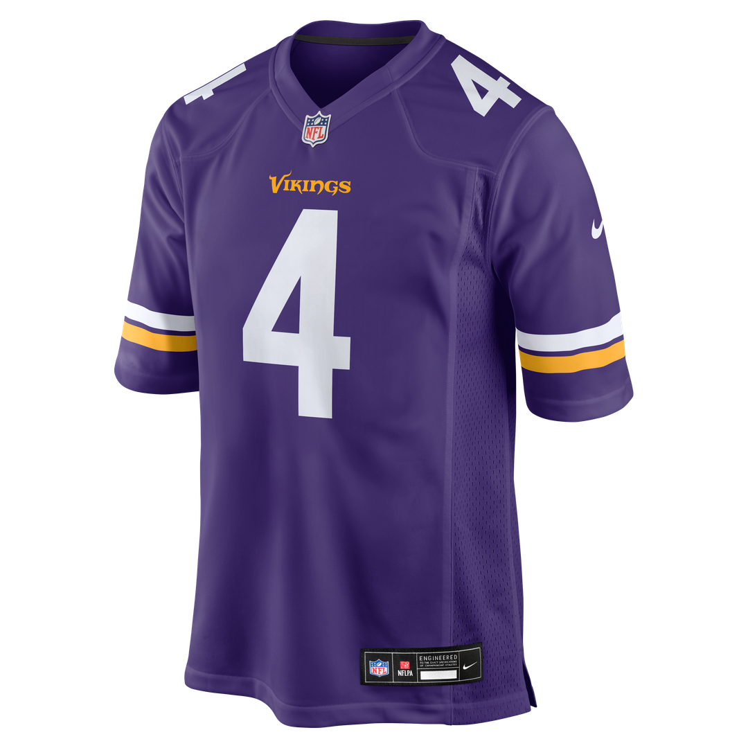 Minnesota Vikings Myles Price Nike Purple Team Game Jersey product image 2, provided for visual reference and product detail
