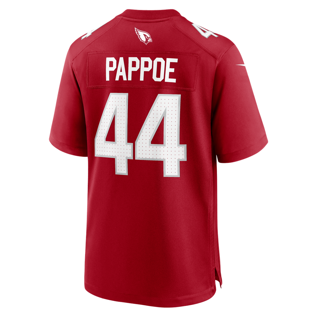 Arizona Cardinals Owen Pappoe Nike Cardinal Team Game Jersey product image 3, provided for visual reference and product