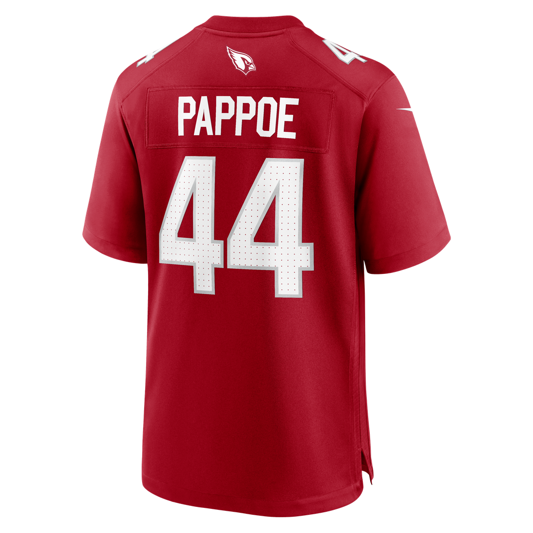 Arizona Cardinals Owen Pappoe Nike Cardinal Team Game Jersey product image 3, provided for visual reference and product