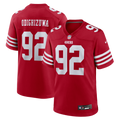San Francisco 49ers Osa Odighizuwa Nike Scarlet Team Game Jersey product image 1, provided for visual reference and product