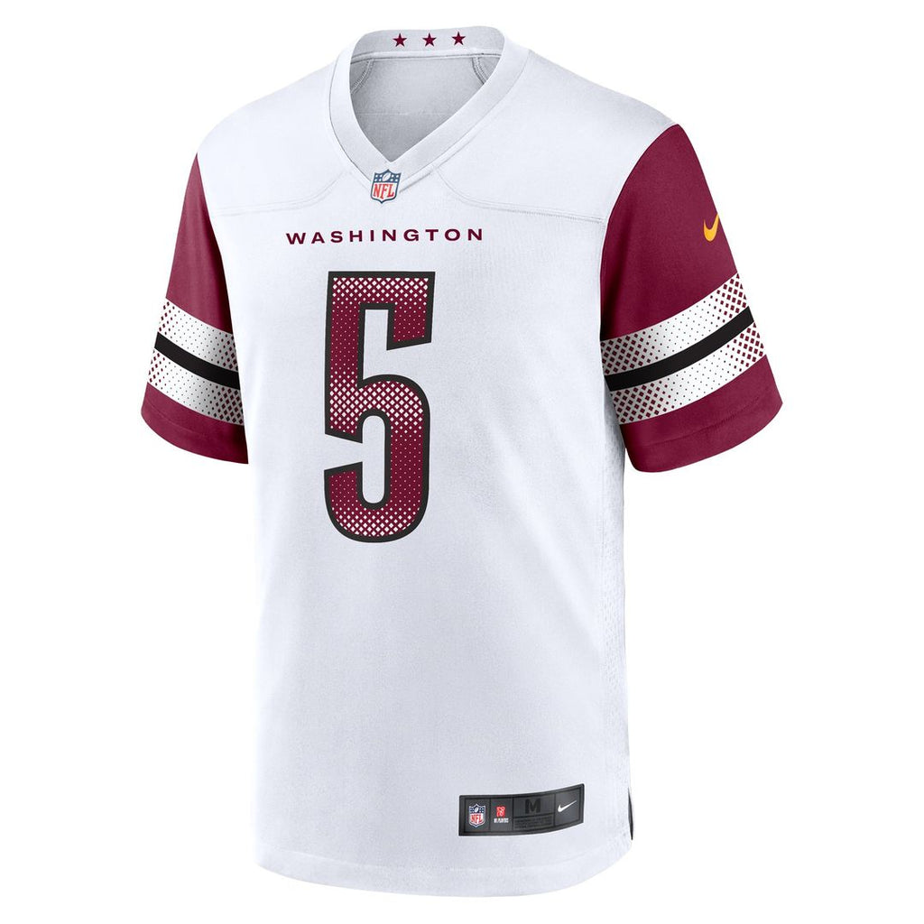 Washington Commanders Jayden Daniels Nike White Player Game Jersey product image 5, provided for visual reference and