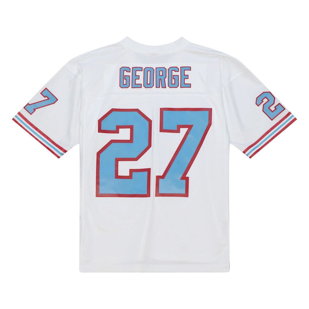 Tennessee Oilers Eddie George Mitchell & Ness White Legacy Replica Jersey product image 3, provided for visual reference and