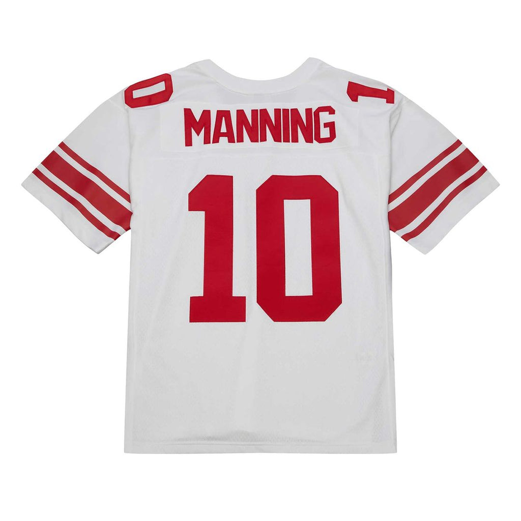 New York Giants Eli Manning Mitchell & Ness White Legacy Replica Jersey product image 3, provided for visual reference and