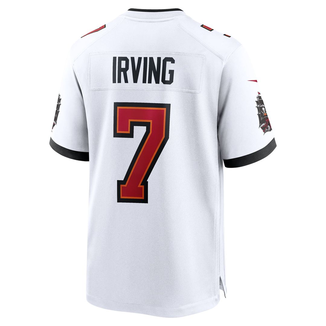 Tampa Bay Buccaneers Bucky Irving Nike Red Game Jersey product image 25, provided for visual reference and product detail