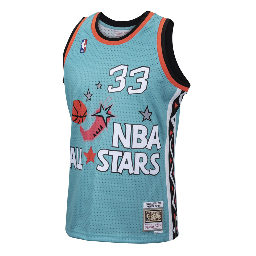NBA Mitchell & Ness Patrick Ewing 1996 All-Star Swingman Authentic Jersey - Teal product image 5, provided for visual