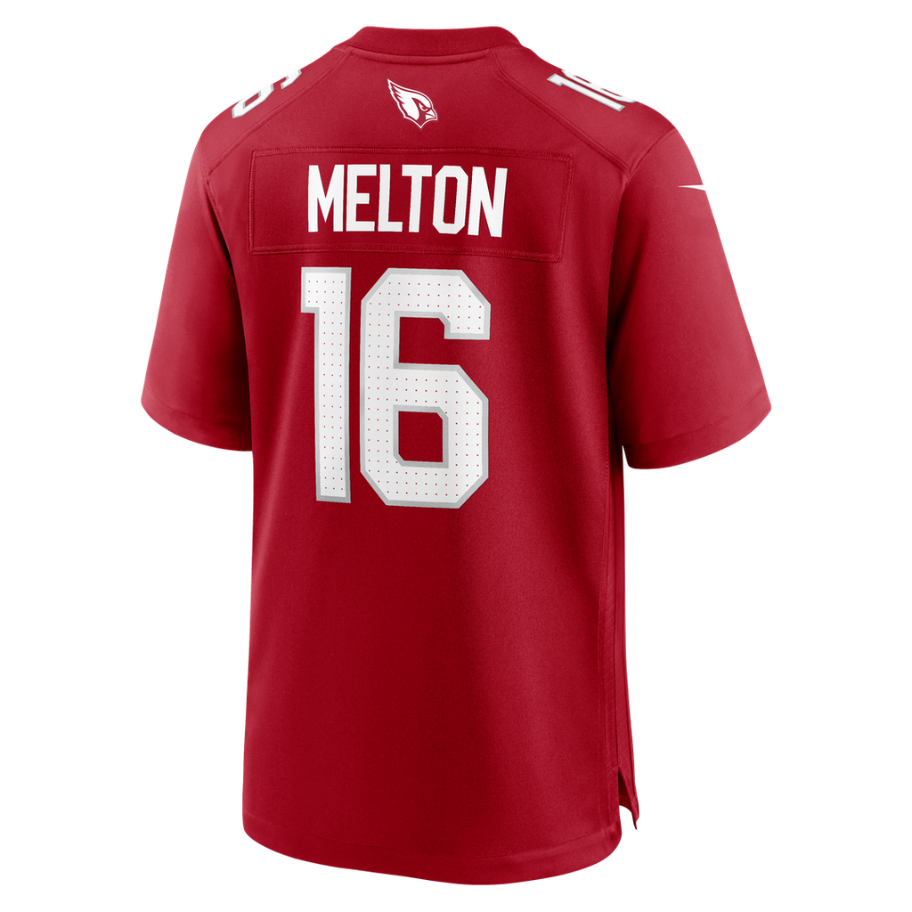 Arizona Cardinals Max Melton Nike Cardinal Team Game Jersey product image 3, provided for visual reference and product