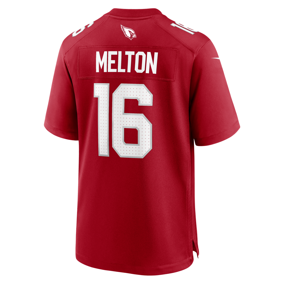 Arizona Cardinals Max Melton Nike Cardinal Team Game Jersey product image 3, provided for visual reference and product