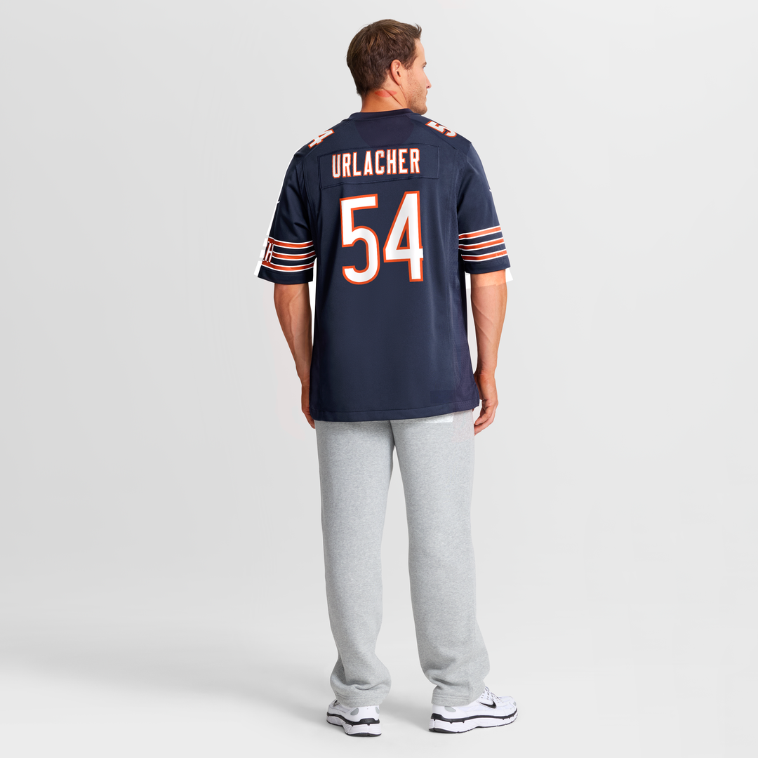 Chicago Bears Brian Urlacher Nike White Retired Player Game Jersey product image 11, provided for visual reference and