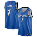 Orlando Magic Nike Replica Icon Edition Swingman Jersey - Blue - Jonathan Isaac - Unisex product image 1, provided for