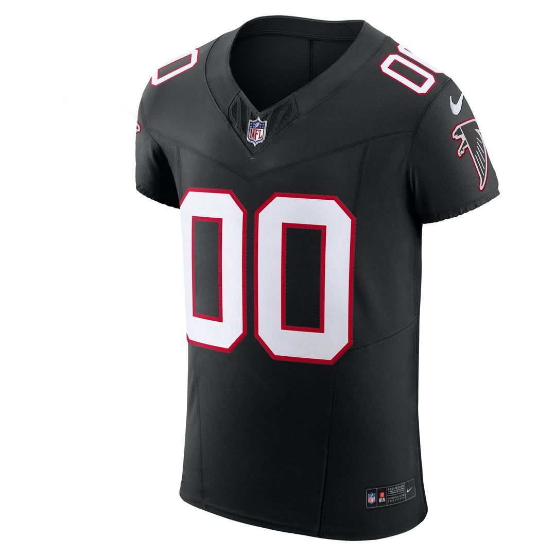 Atlanta Falcons Nike Black Vapor F.U.S.E. Elite Custom Jersey product image 2, provided for visual reference and product