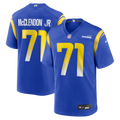 Los Angeles Rams Warren McClendon Jr. Nike Royal Team Game Jersey product image 1, provided for visual reference and product
