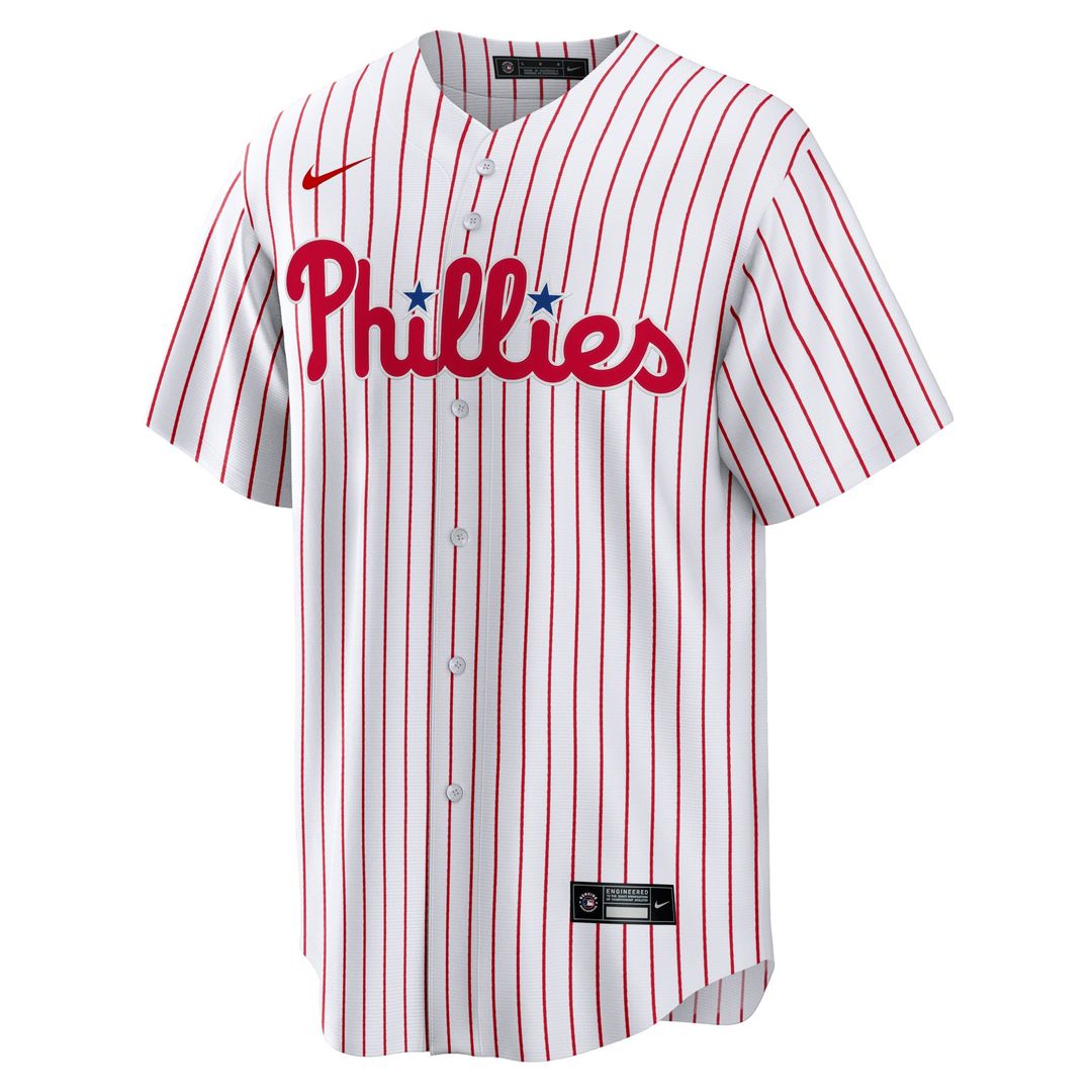 Philadelphia Phillies Rafael Marchán Nike White Home Replica Jersey product image 2, provided for visual reference and