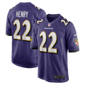 Baltimore Ravens Derrick Henry Nike Purple Game Player Jersey product image 1, provided for visual reference and product