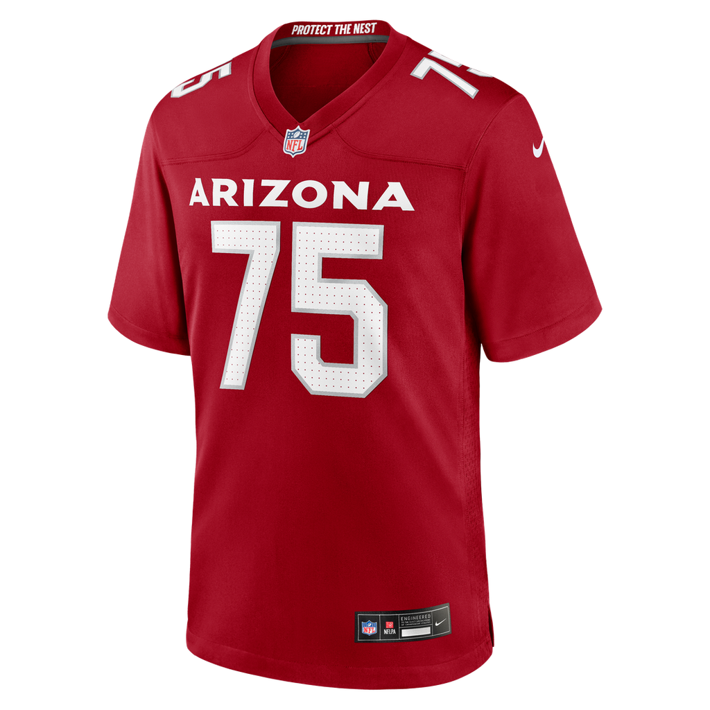 Arizona Cardinals Christian Jones Nike Cardinal Team Game Jersey product image 2, provided for visual reference and product