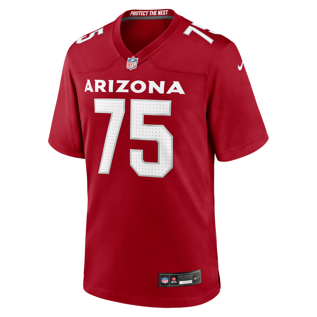 Arizona Cardinals Christian Jones Nike Cardinal Team Game Jersey product image 2, provided for visual reference and product