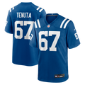 Indianapolis Colts Luke Tenuta Nike Royal Team Game Jersey product image 1, provided for visual reference and product detail