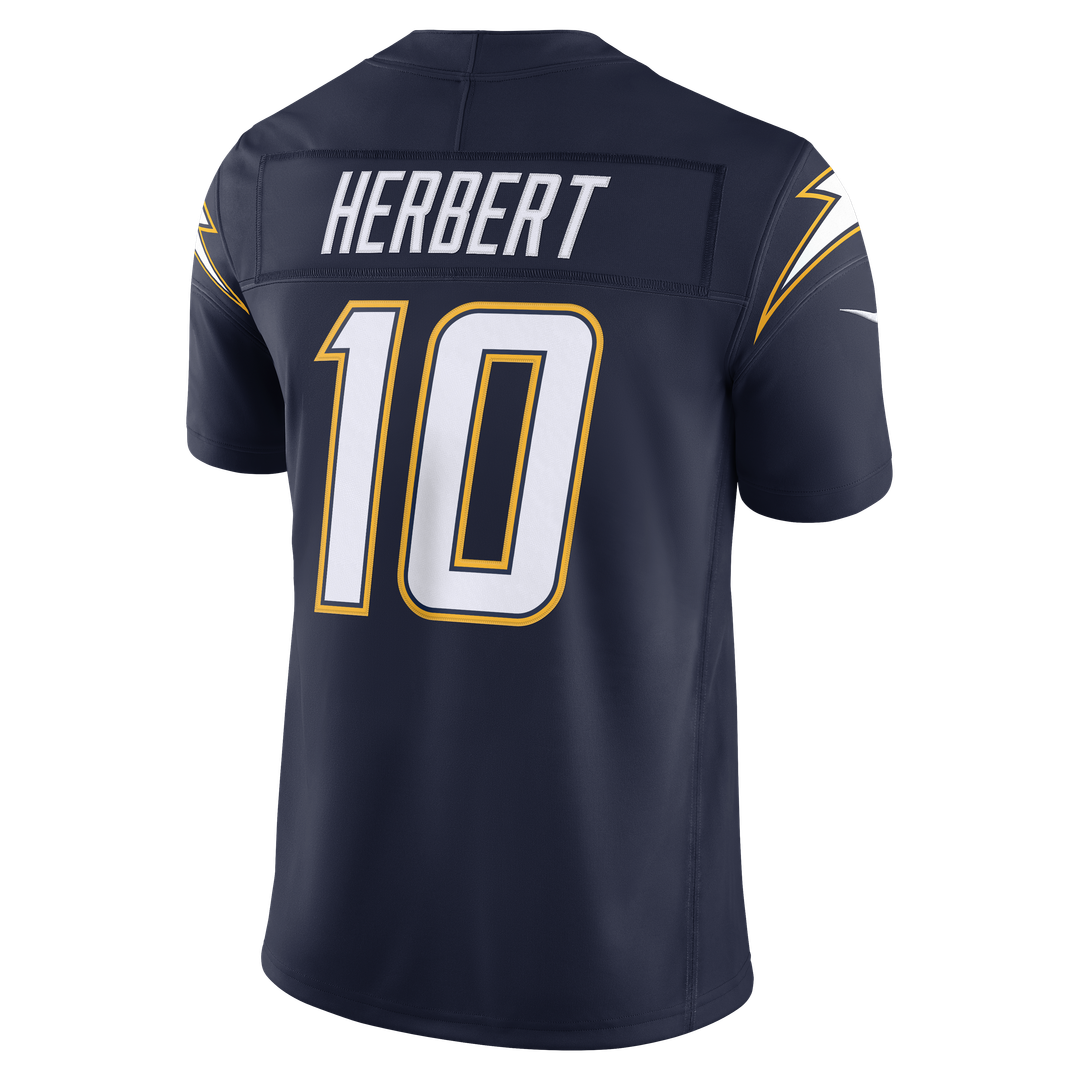 Los Angeles Chargers Justin Herbert Nike Navy Alternate Super Chargers Vapor F.U.S.E. Stitched Limited Jersey product image