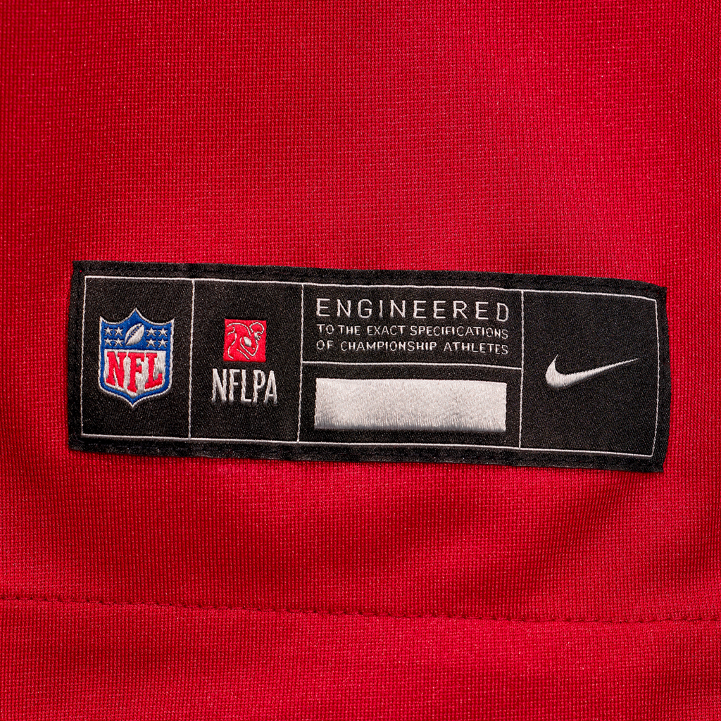 Kansas City Chiefs Jaylon Moore Nike Red Team Game Jersey product image 6, provided for visual reference and product detail