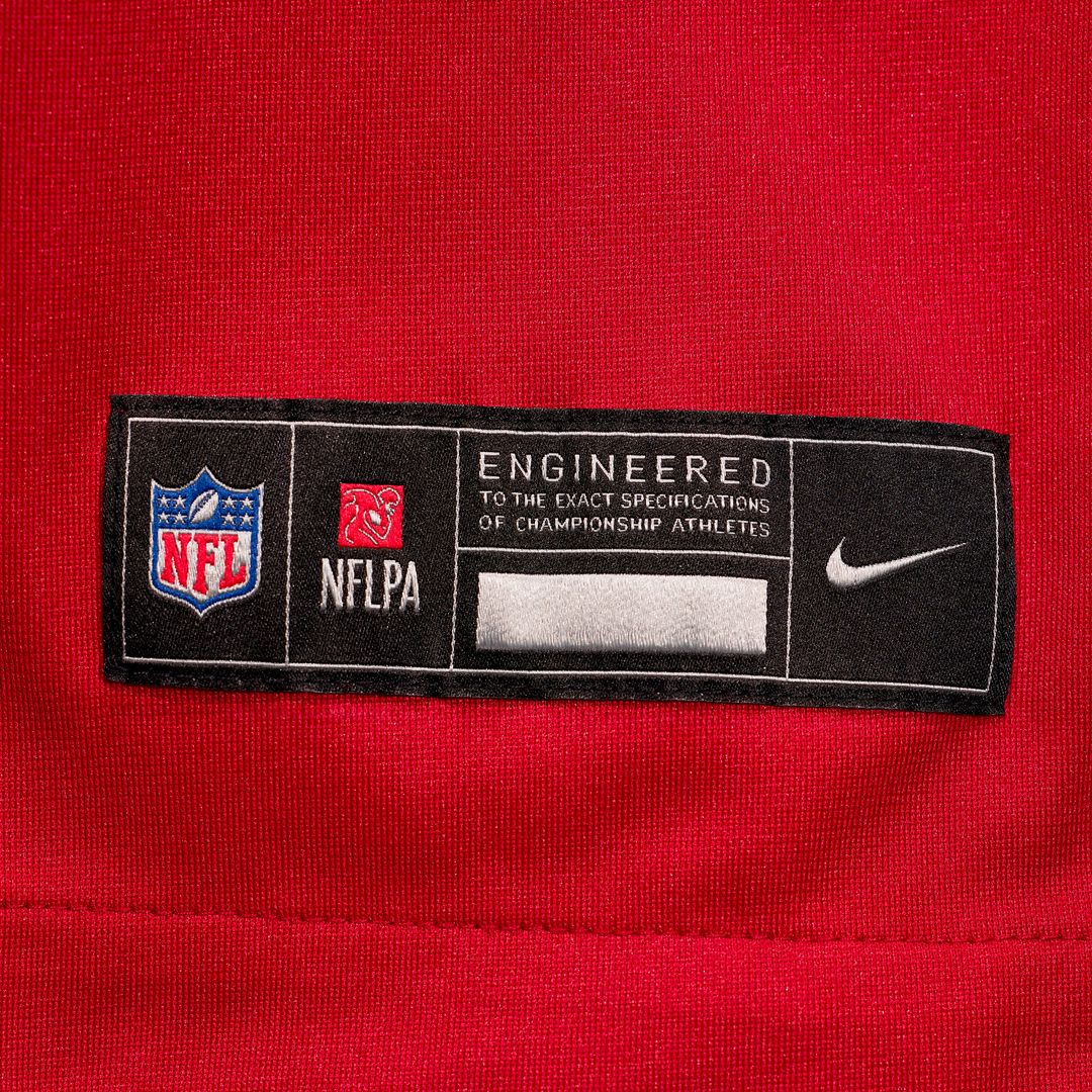 Kansas City Chiefs Jaylon Moore Nike Red Team Game Jersey product image 6, provided for visual reference and product detail