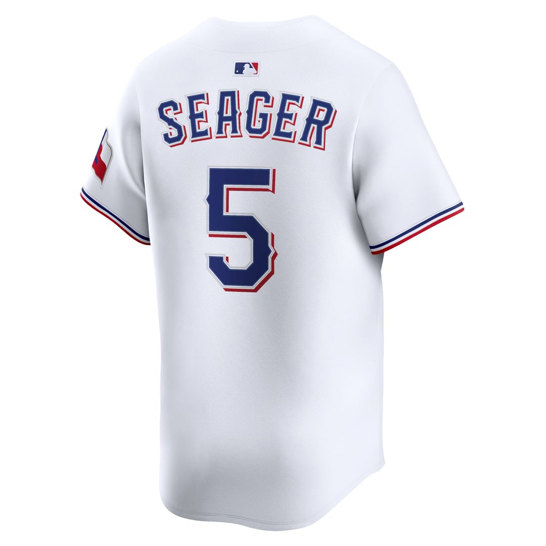 Texas Rangers Corey Seager Nike Gray Road Limited Jersey product image 9, provided for visual reference and product detail