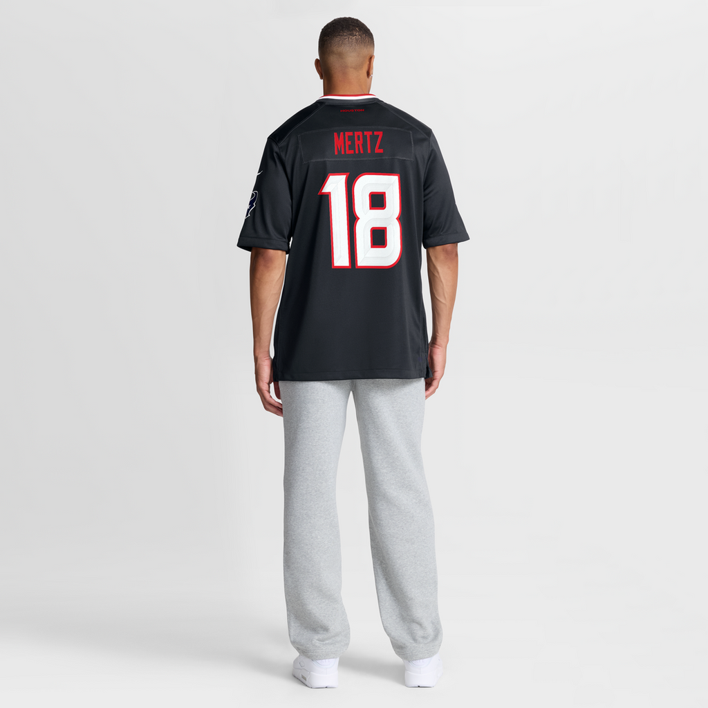 Houston Texans Graham Mertz Nike Navy Team Game Jersey product image 8, provided for visual reference and product detail