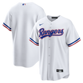 Texas Rangers Nike White Home Big & Tall Replica Jersey product image 1, provided for visual reference and product detail
