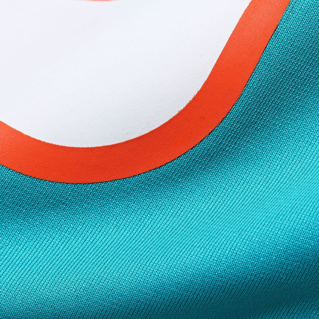 Miami Dolphins Number 1 Dad Nike Aqua Game Jersey product image 5, provided for visual reference and product detail review