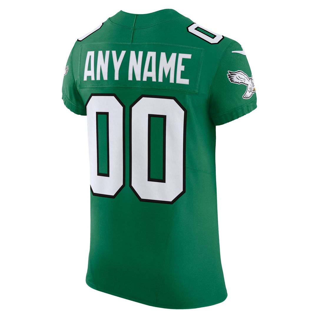 Philadelphia Eagles Nike Midnight Green Team Vapor F.U.S.E. Elite Custom Jersey product image 9, provided for visual