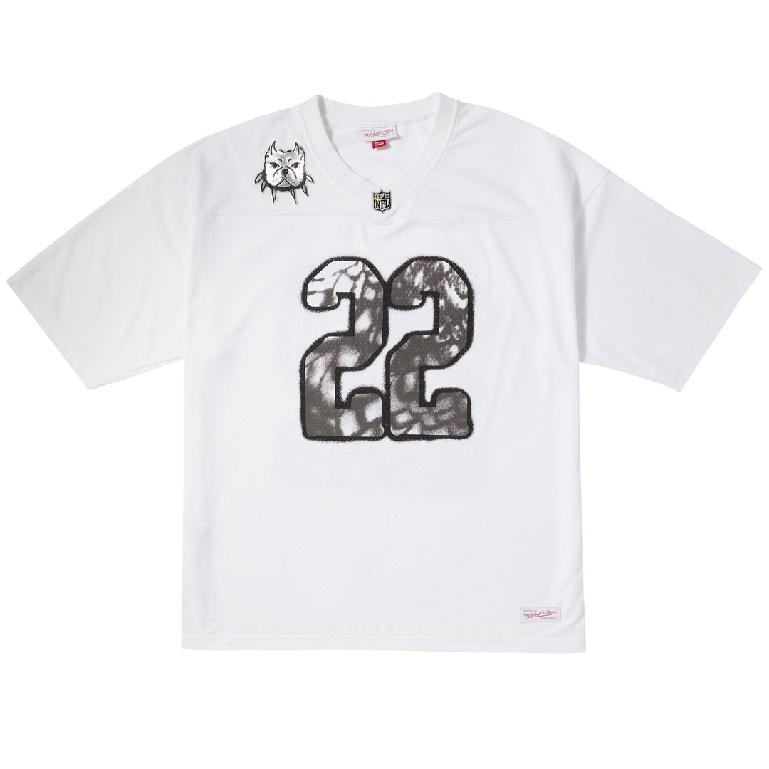 Mitchell & Ness White ÑFL Por La Cultura x CHITO Limited Edition Jersey product image 2, provided for visual reference and