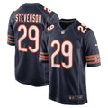 Chicago Bears Tyrique Stevenson Nike Navy Game Jersey product image 1, provided for visual reference and product detail
