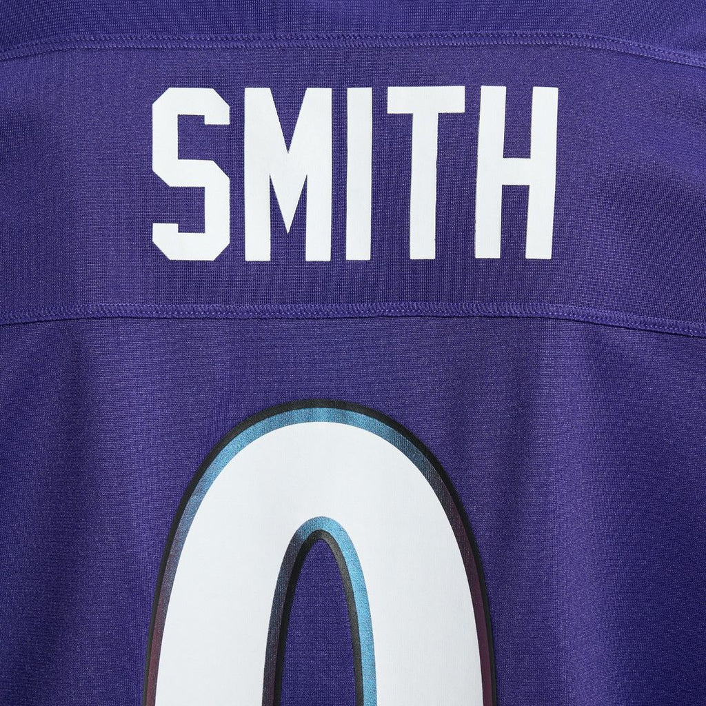 Baltimore Ravens Roquan Smith Nike Purple Team Game Jersey product image 12, provided for visual reference and product