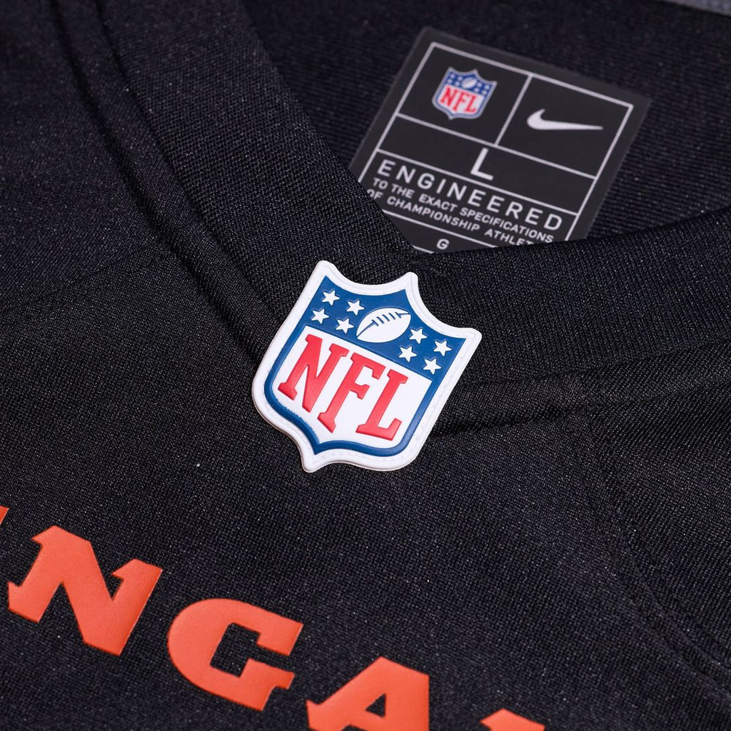 Cincinnati Bengals Ted Karras Nike Black Game Player Jersey product image 4, provided for visual reference and product