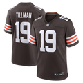 Cleveland Browns Cedric Tillman Nike Brown Game Jersey product image 1, provided for visual reference and product detail
