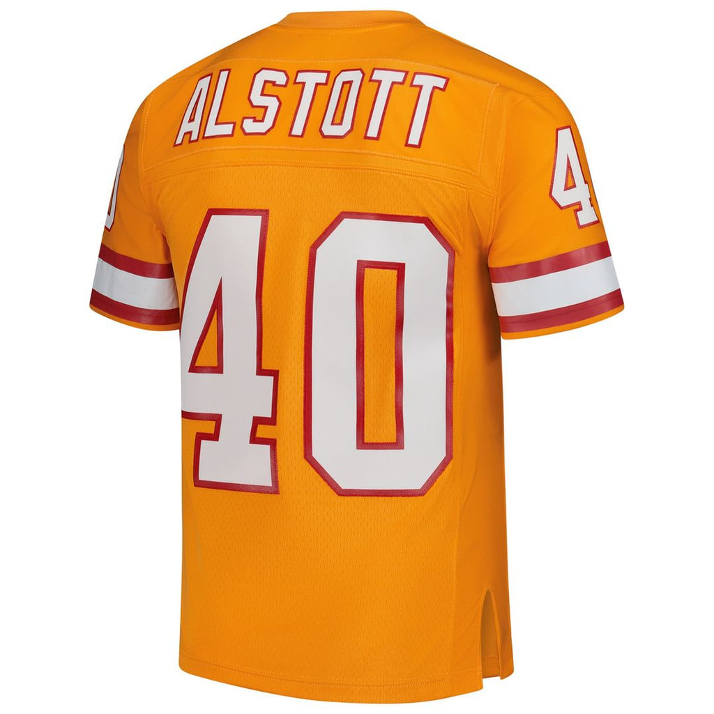 Tampa Bay Buccaneers Mike Alstott Mitchell & Ness Orange Legacy Replica Jersey product image 6, provided for visual