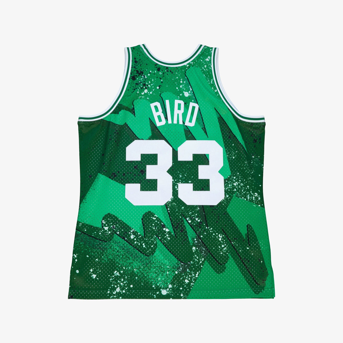 Boston Celtics Mitchell & Ness Larry Bird 1985 Hyper Hoops Swingman Jersey - Green product image 4, provided for visual