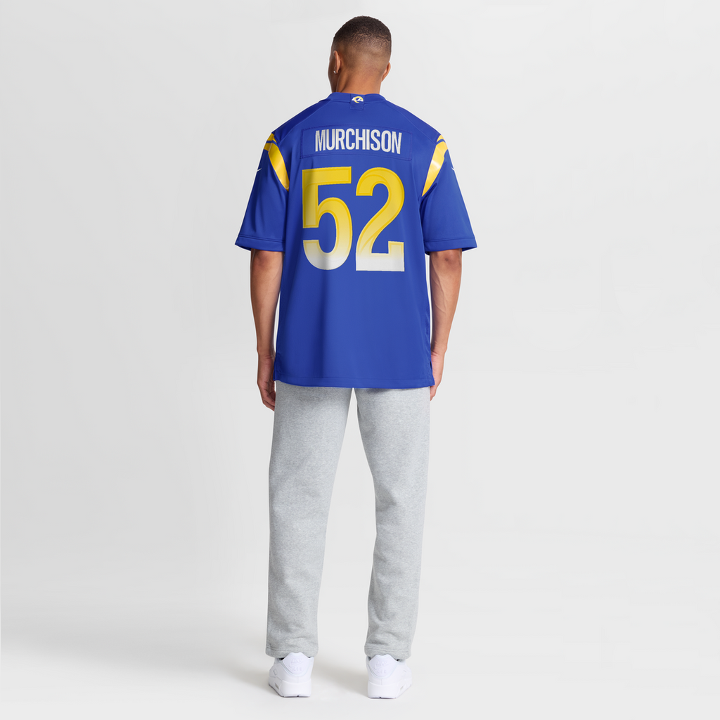 Los Angeles Rams Larrell Murchison Nike Royal Team Game Jersey product image 8, provided for visual reference and product