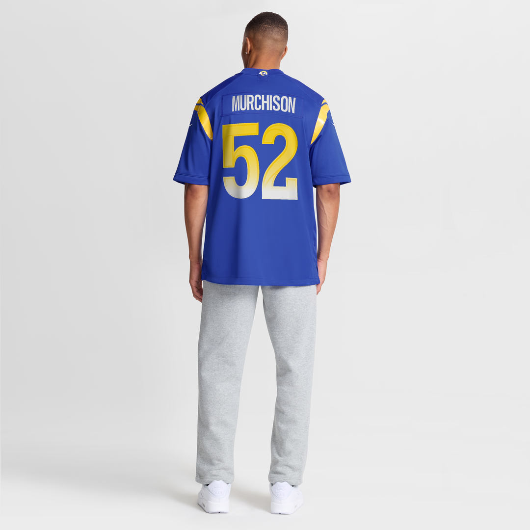 Los Angeles Rams Larrell Murchison Nike Royal Team Game Jersey product image 8, provided for visual reference and product