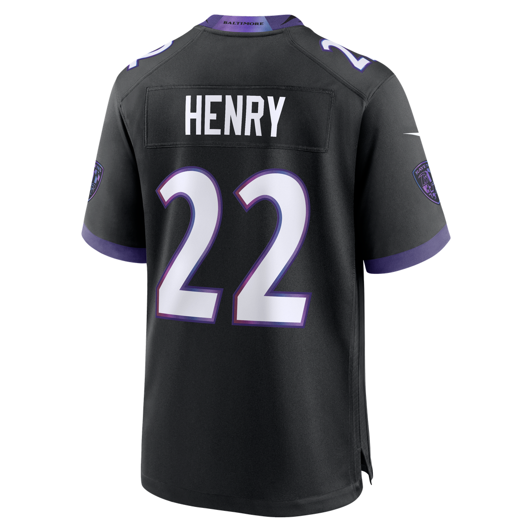 Baltimore Ravens Derrick Henry Nike Purple Alternate Game Jersey product image 13, provided for visual reference and product