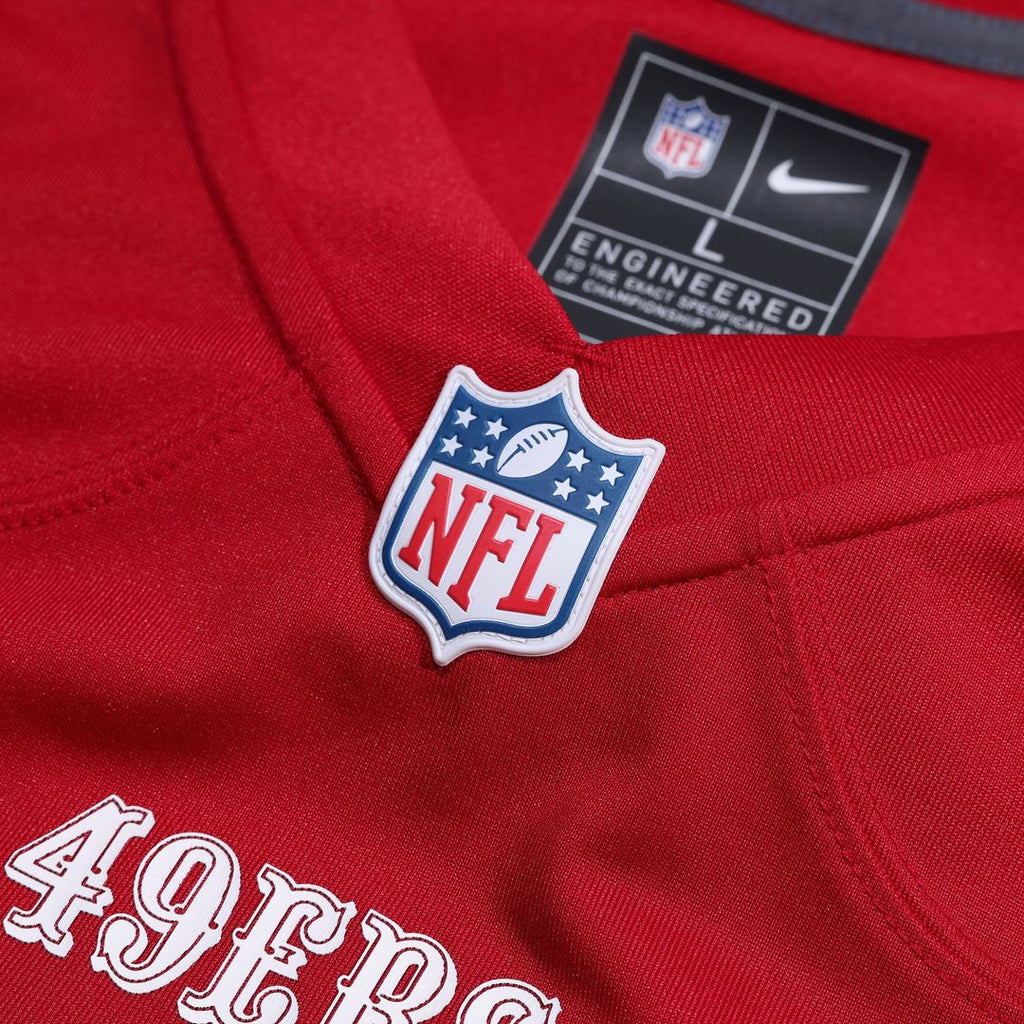San Francisco 49ers Deebo Samuel Sr Nike Scarlet Team Game Jersey product image 6, provided for visual reference and product