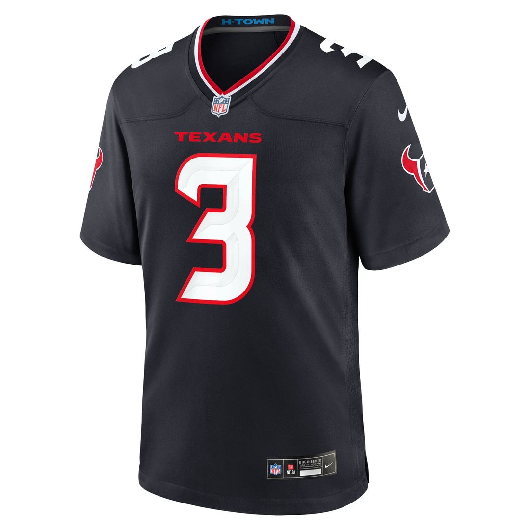 Houston Texans Tank Dell Nike Red Alternate Game Jersey product image 14, provided for visual reference and product detail