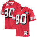 San Francisco 49ers 1994 Jerry Rice Mitchell & Ness Scarlet Authentic Throwback Retired Player Jersey product image 1,