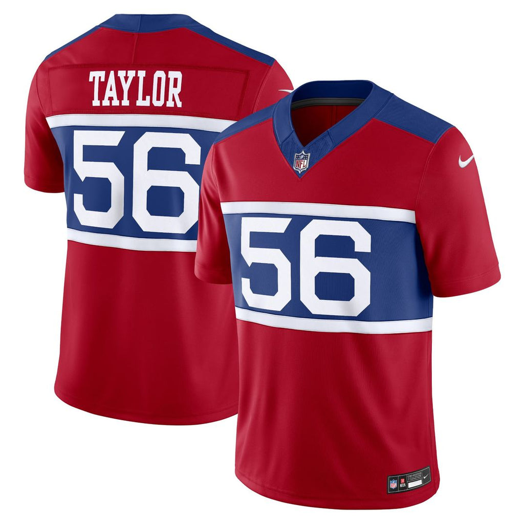 New York Giants Lawrence Taylor Nike Century Red Alternate Vapor F.U.S.E. Retired Player Limited Jersey product image 1,