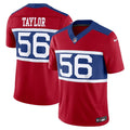New York Giants Lawrence Taylor Nike Century Red Alternate Vapor F.U.S.E. Retired Player Limited Jersey product image 1,