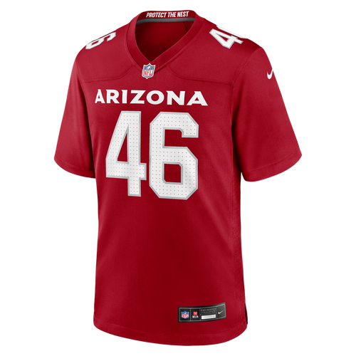Arizona Cardinals Aaron Brewer Nike Cardinal Team Game Jersey product image 2, provided for visual reference and product