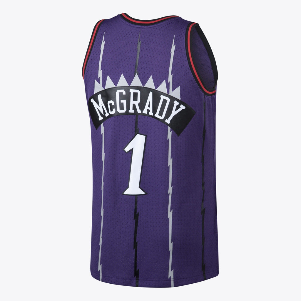 Toronto Raptors Tracy McGrady Hardwood Classics Road Swingman Jersey by Mitchell & Ness product image 3, provided for visual