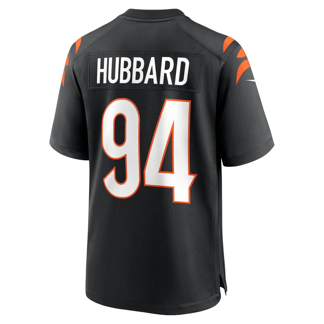 Cincinnati Bengals Sam Hubbard Nike Black Player Game Jersey product image 3, provided for visual reference and product